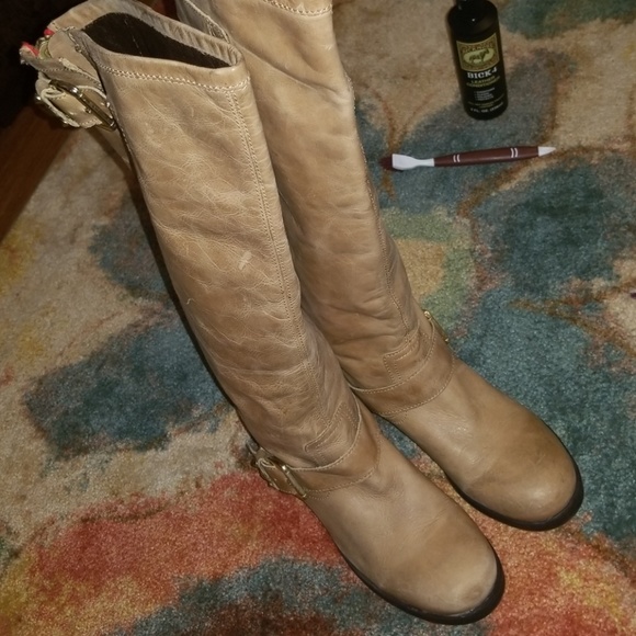 Steve Madden Shoes - Steve Madden studded knee high riding boots